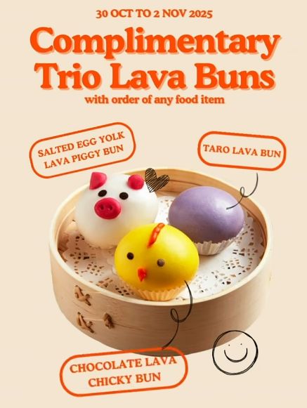 Paradise Group FREE Trio Lava Bun Promotion (30 Oct - 2 Nov 2025) Paradise Group FREE Trio Lava Bun Promotion (30 Oct - 2 Nov 2025)