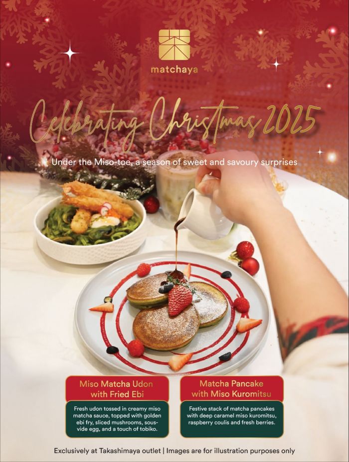 Matchaya Christmas 2025: Matcha Pancake with Miso Kuromitsu (Until 5 Jan 2026) Matchaya Christmas 2025: Matcha Pancake with Miso Kuromitsu (Until 5 Jan 2026)