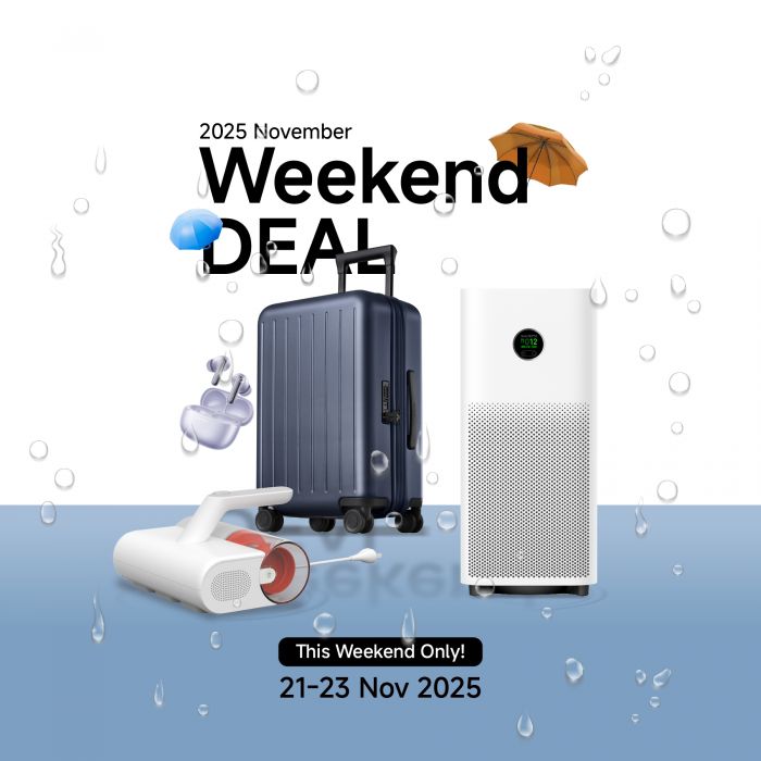 Xiaomi November Weekend Promotion (21 - 23 November 2025) Xiaomi November Weekend Promotion (21 - 23 November 2025)