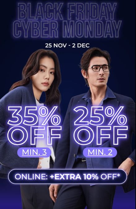 G2000 Black Friday Cyber Monday Sale (25 Nov - 2 Dec 2025) G2000 Black Friday Cyber Monday Sale (25 Nov - 2 Dec 2025)