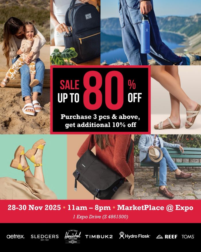 Bratpack Sale Up To 80% OFF (28-30 November 2025) Bratpack Sale Up To 80% OFF (28-30 November 2025)