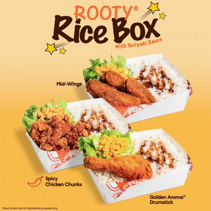 A&W Rooty Rice Box A&W Rooty Rice Box