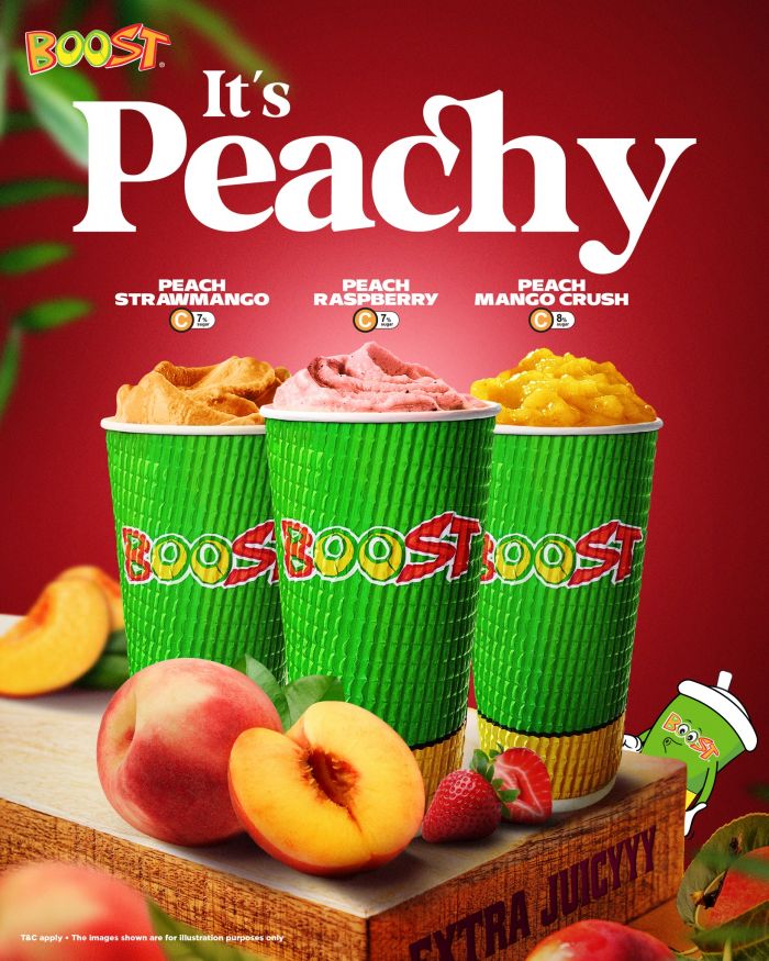 Boost Juice Bars Peachy Series Boost Juice Bars Peachy Series