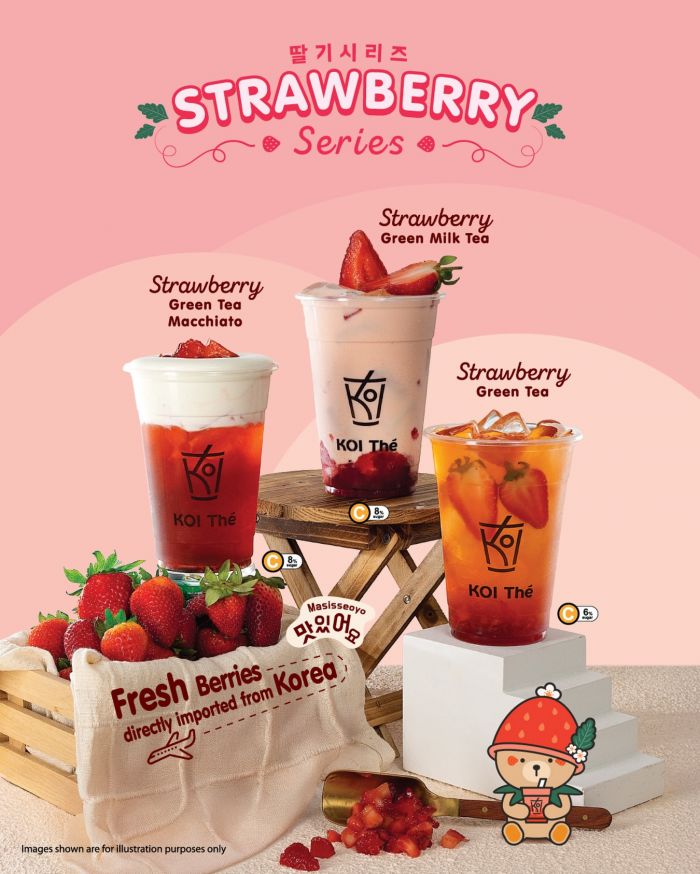 KOI Thé Strawberry Series: Fresh Korean Strawberry Drinks Now Available (Dec 2025) KOI Thé Strawberry Series: Fresh Korean Strawberry Drinks Now Available (Dec 2025)