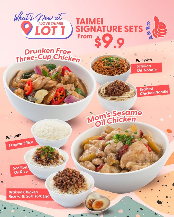 I Love Taimei Lot 1 Special: New Taimei Signature Sets from $9.90 I Love Taimei Lot 1 Special: New Taimei Signature Sets from $9.90