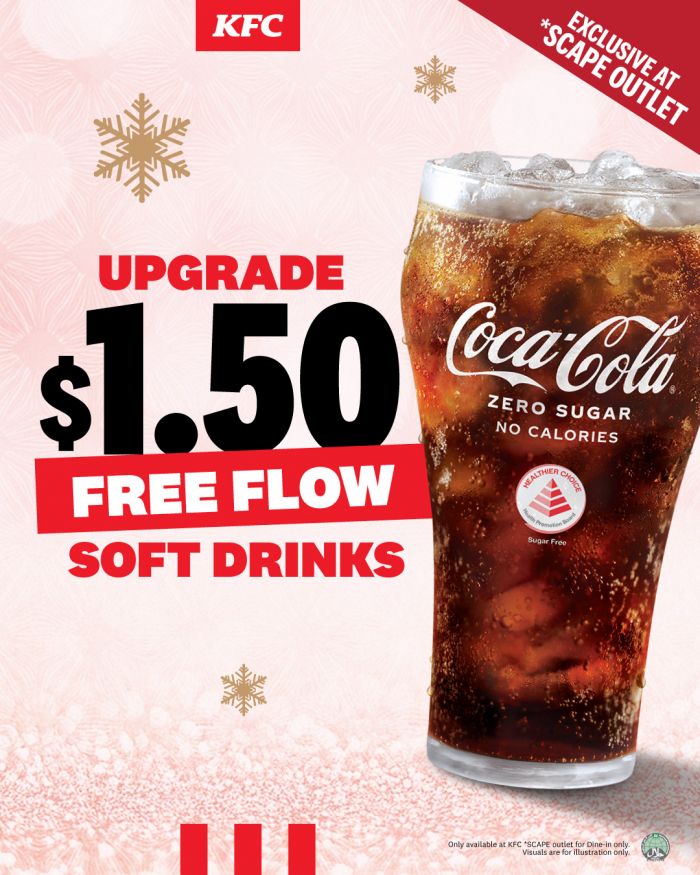 KFC *SCAPE Exclusive: 2 Crispy Chicken Bites Meals for $10 (24 - 31 Dec 2025) KFC *SCAPE Exclusive: 2 Crispy Chicken Bites Meals for $10 (24 - 31 Dec 2025)