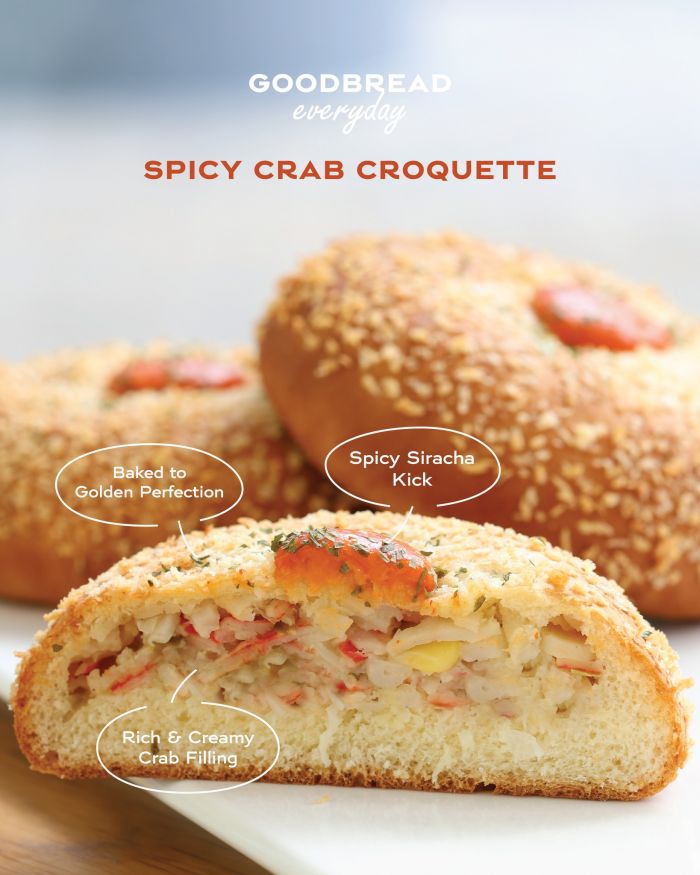 Paris Baguette Spicy Crab Croquette Paris Baguette Spicy Crab Croquette