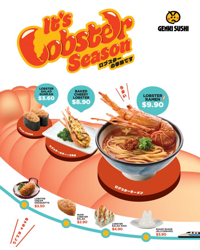 Genki Sushi Lobster Series Genki Sushi Lobster Series