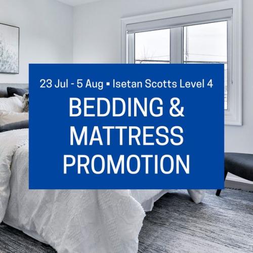 Isetan Scotts Bedding & Mattress Promotion (23 Jul 2021 - 5 Aug 2021) Isetan Scotts Bedding & Mattress Promotion (23 Jul 2021 - 5 Aug 2021)