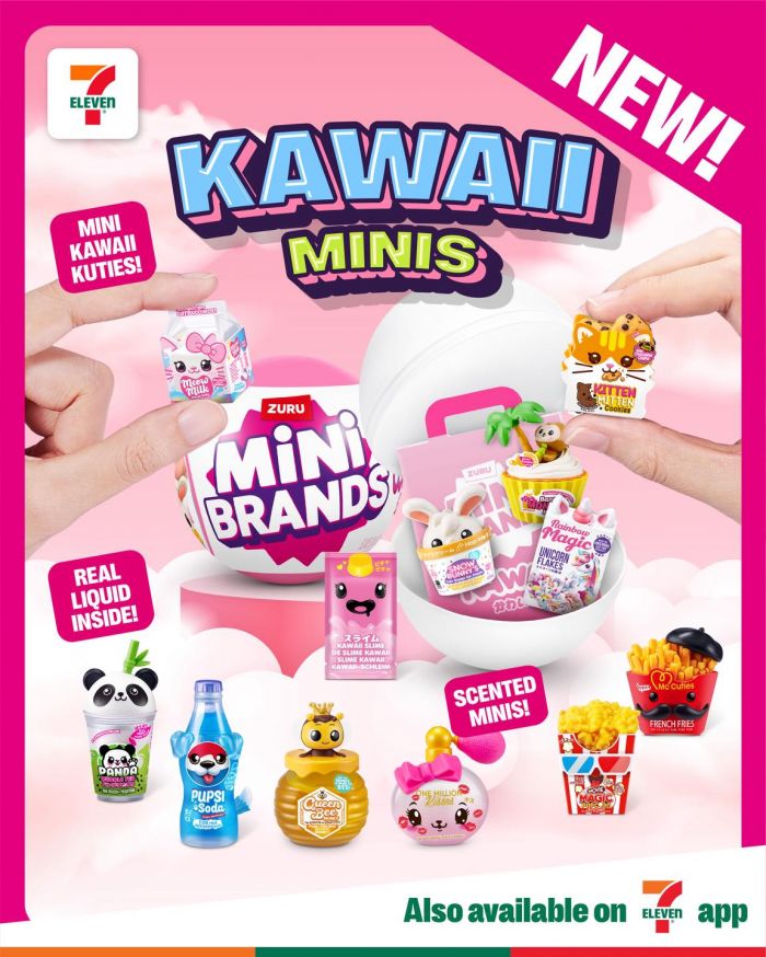 7-Eleven Kawaii Minis, Book Minis and Home Minis for $12.90 Per Series Promotion 7-Eleven Kawaii Minis, Book Minis and Home Minis for $12.90 Per Series Promotion