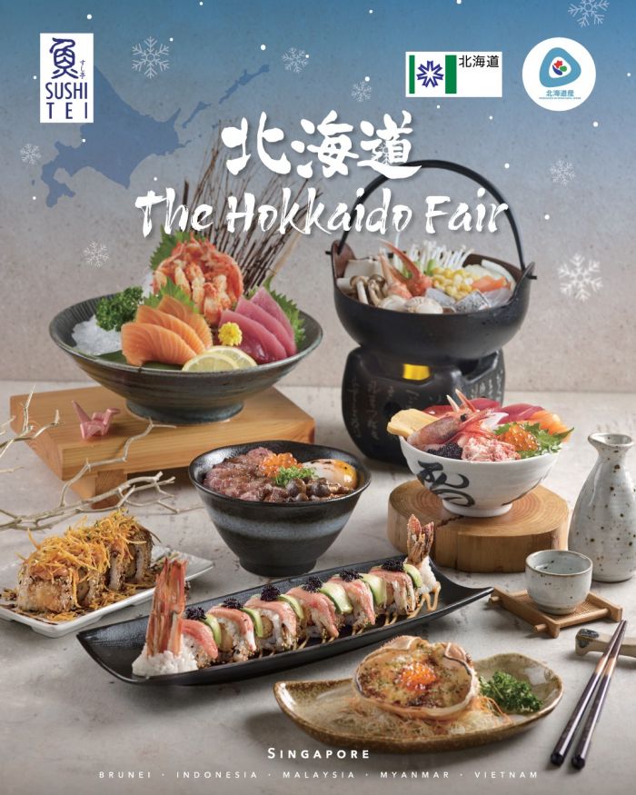 Sushi Tei The Hokkaido Fair: Hanasaki Crab & Wagyu Menu (Now - 15 Mar 2026) Sushi Tei The Hokkaido Fair: Hanasaki Crab & Wagyu Menu (Now - 15 Mar 2026)