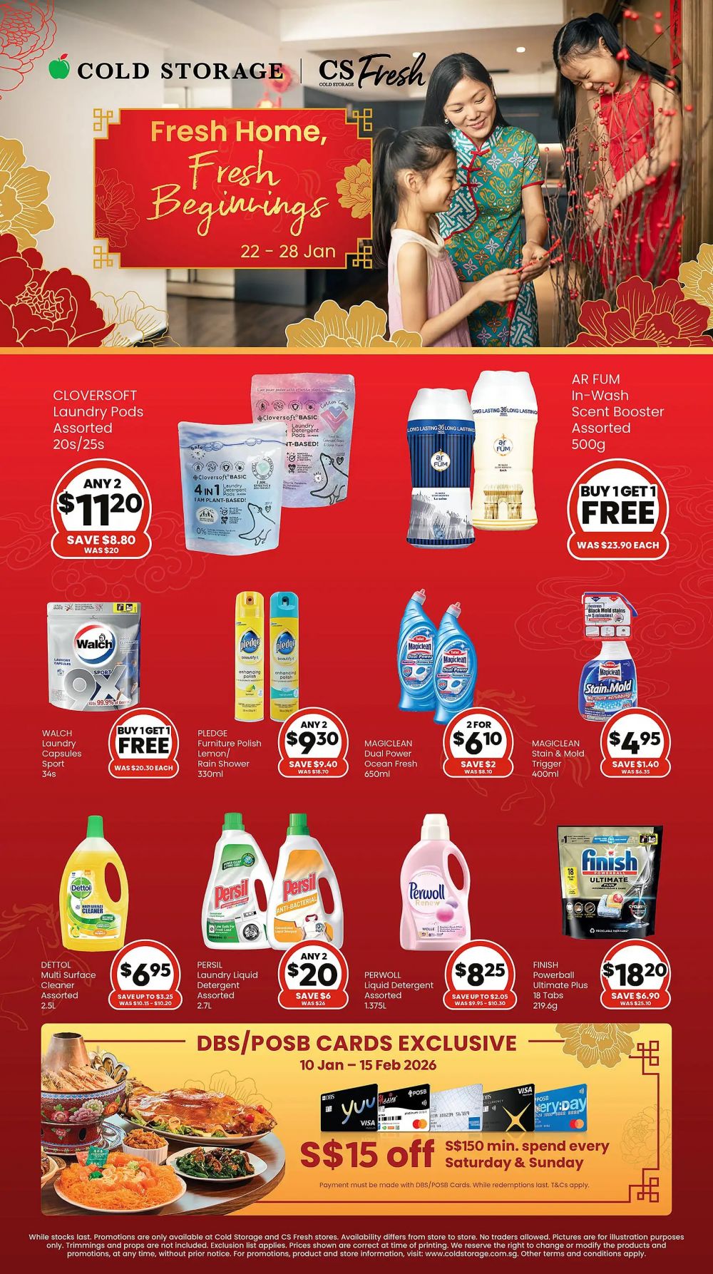 Cold Storage Fresh Home Promotion: 1-For-1 Ar Fum & Walch Deals (22-28 Jan 2026) Cold Storage Fresh Home Promotion: 1-For-1 Ar Fum & Walch Deals (22-28 Jan 2026)