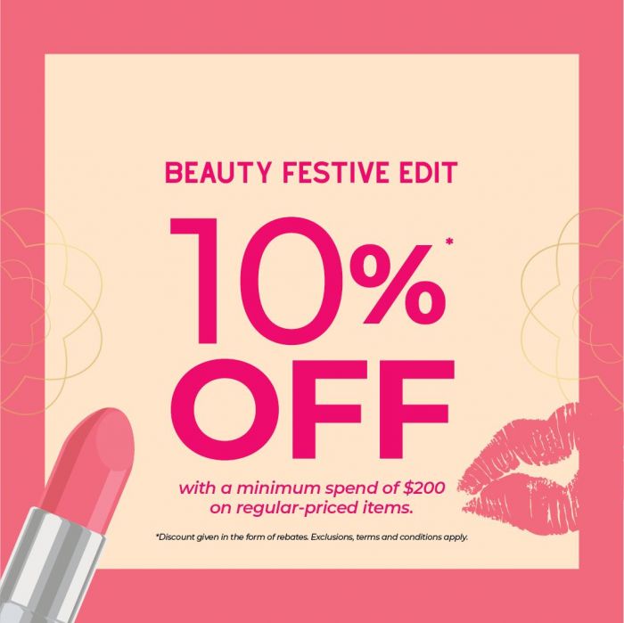 BHG Beauty Festive Edit: 10% OFF with Min. Spend (Now - 25 Jan 2026) BHG Beauty Festive Edit: 10% OFF with Min. Spend (Now - 25 Jan 2026)