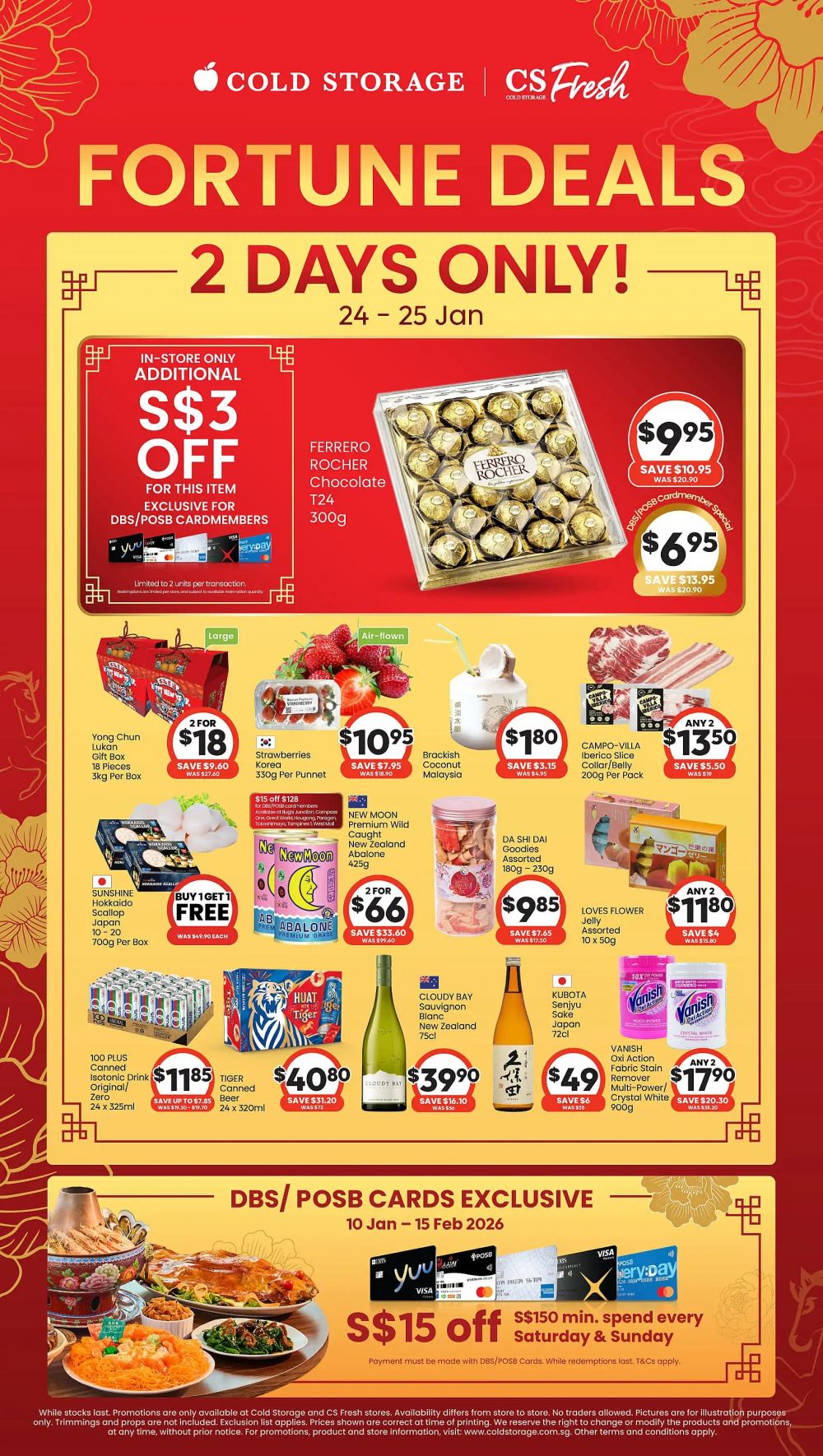 Cold Storage CNY Fortune Deals: Ferrero Rocher & Abalone Offer (24-25 January 2026) Cold Storage CNY Fortune Deals: Ferrero Rocher & Abalone Offer (24-25 January 2026)