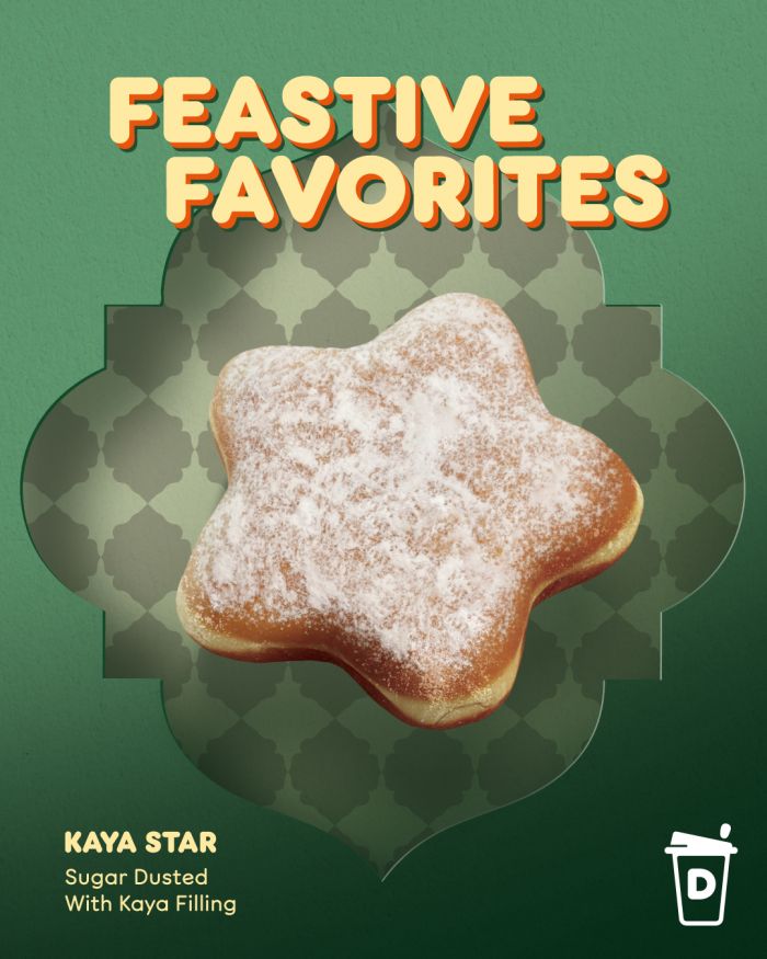 Dunkin' Festive Favorites: Kaya Star Donut Promotion Dunkin' Festive Favorites: Kaya Star Donut Promotion