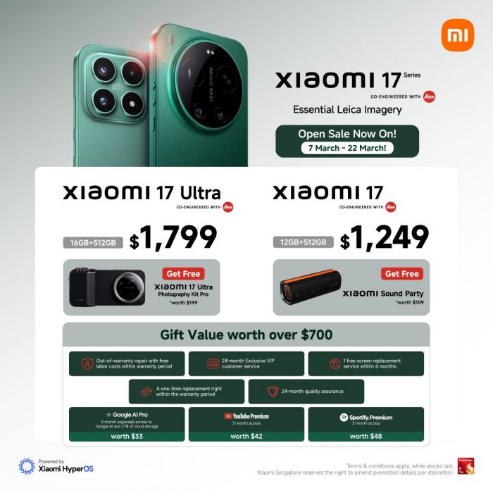 Xiaomi Open Sale: Xiaomi 17 Series Leica Imagery Promotion (March 2026) Xiaomi Open Sale: Xiaomi 17 Series Leica Imagery Promotion (March 2026)