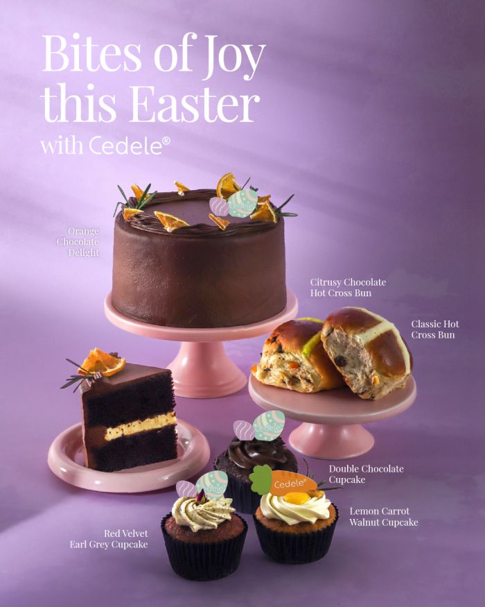 Cedele Menu: Bites of Joy Easter Collection (March 2026) Cedele Menu: Bites of Joy Easter Collection (March 2026)