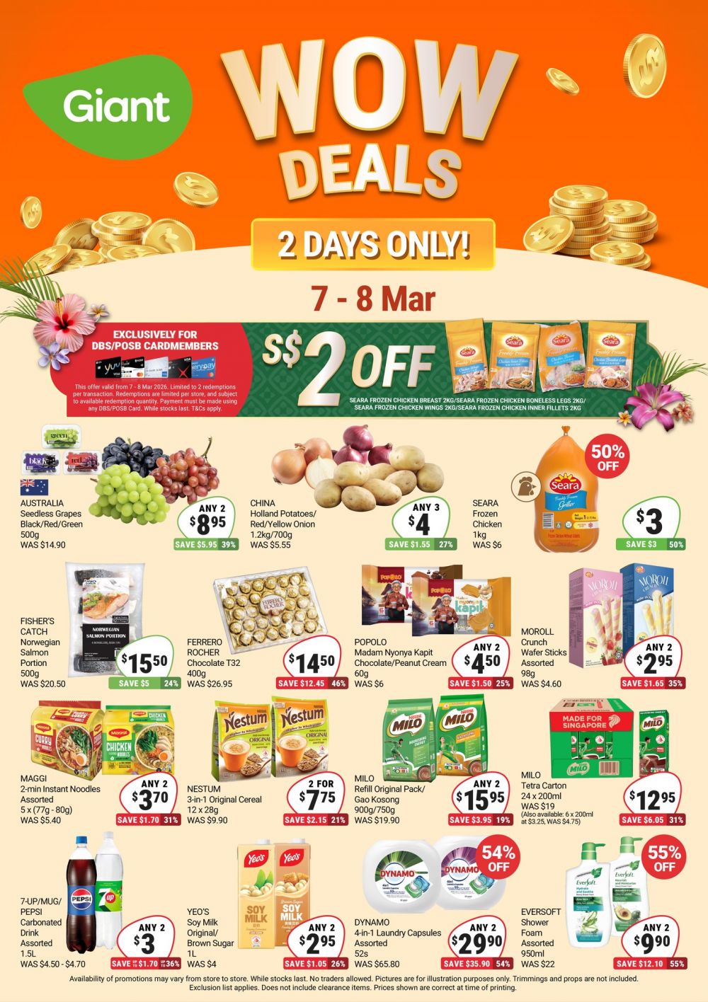 Giant Promotion: WOW Deals 2 Days Special (7 - 8 March 2026) Giant Promotion: WOW Deals 2 Days Special (7 - 8 March 2026)