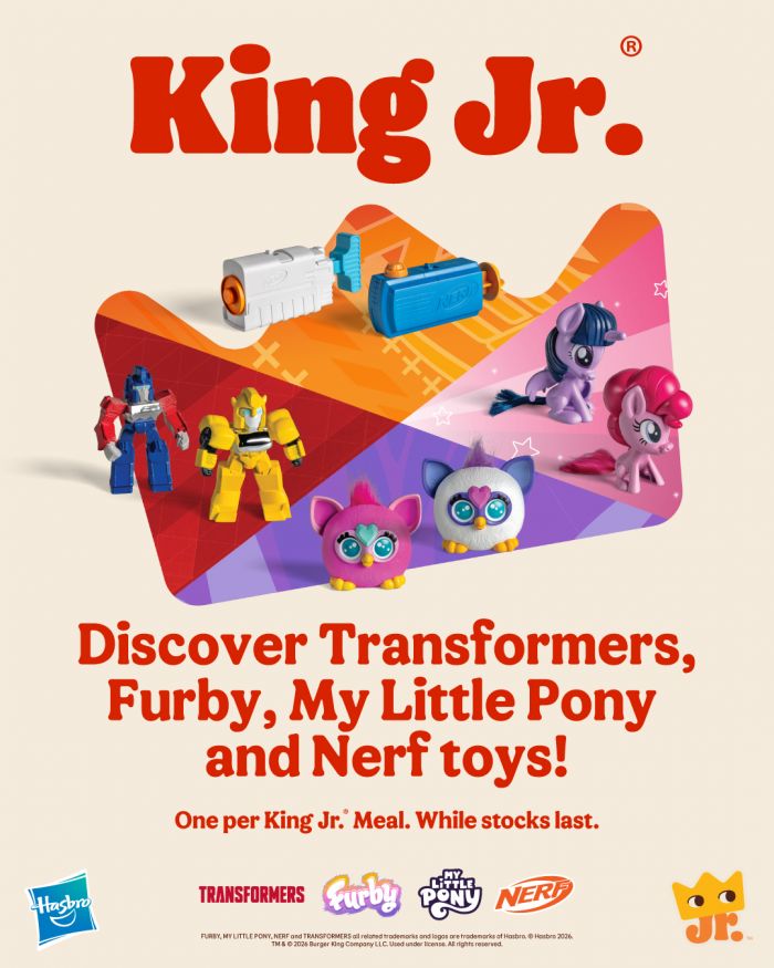 Burger King King Jr Toy: Discover Hasbro Collectibles (March - April 2026) Burger King King Jr Toy: Discover Hasbro Collectibles (March - April 2026)