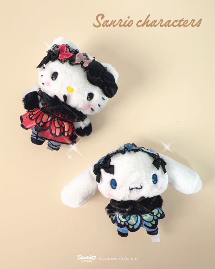 Sanrio Store New Butterfly Keychain Series: Hello Kitty & Cinnamoroll Mascots (April 2026) Sanrio Store New Butterfly Keychain Series: Hello Kitty & Cinnamoroll Mascots (April 2026)