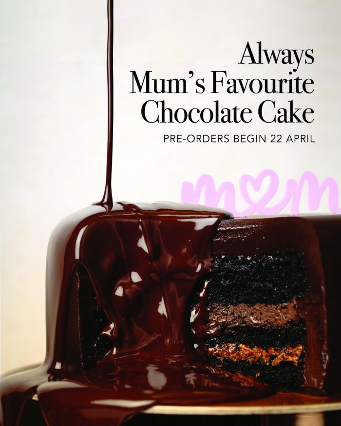 Awfully Chocolate Mother’s Day Special: Always Mum’s Favourite Chocolate Cake (Pre-orders from 22 April 2026) Awfully Chocolate Mother’s Day Special: Always Mum’s Favourite Chocolate Cake (Pre-orders from 22 April 2026)