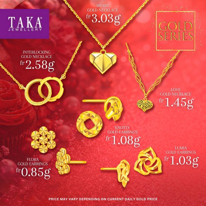 TAKA JEWELLERY Mother’s Day Gold Series: Gold Necklaces, Rings & FREE IONA Handheld Fan (April 2026) TAKA JEWELLERY Mother’s Day Gold Series: Gold Necklaces, Rings & FREE IONA Handheld Fan (April 2026)