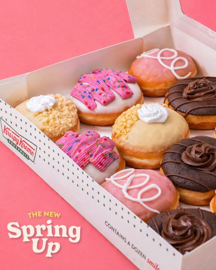 Krispy Kreme Spring Up Series: NEW Banana Pudding & Hershey’s Double Chocolate Doughnuts (April 2026) Krispy Kreme Spring Up Series: NEW Banana Pudding & Hershey’s Double Chocolate Doughnuts (April 2026)
