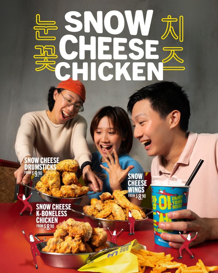 Jinjja Chicken Snow Cheese Chicken: New Menu Launch - From Just $8.90 Jinjja Chicken Snow Cheese Chicken: New Menu Launch - From Just $8.90