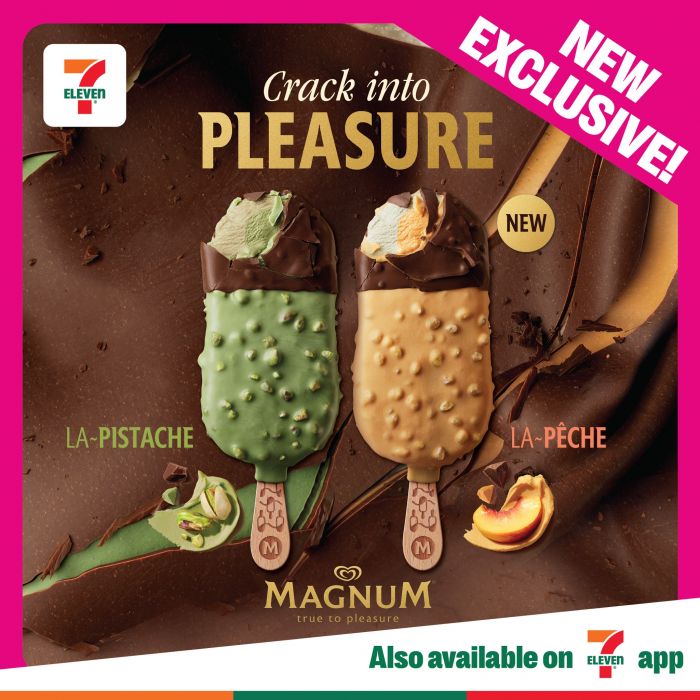 7-Eleven Magnum’s ALL-NEW Signature Range: La-Pistache & La-Pêche Gelato Core Specials (April 2026) 7-Eleven Magnum’s ALL-NEW Signature Range: La-Pistache & La-Pêche Gelato Core Specials (April 2026)