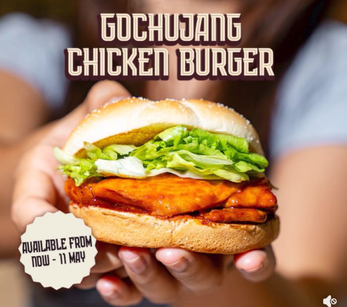 A&W Gochujang Chicken Burger Special: Grilled Chicken Thigh with Savoury-Spicy Glaze (Now - 11 May 2026) A&W Gochujang Chicken Burger Special: Grilled Chicken Thigh with Savoury-Spicy Glaze (Now - 11 May 2026)
