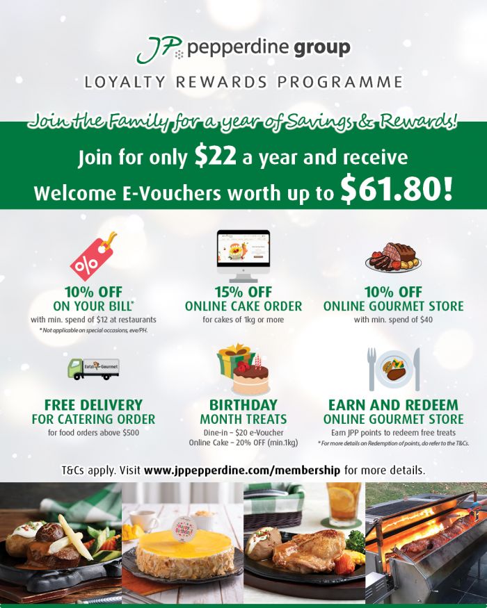Jack's Place Loyalty Rewards Programme: $61.80 Welcome E-Vouchers & 10% OFF Dining (April 2026) Jack's Place Loyalty Rewards Programme: $61.80 Welcome E-Vouchers & 10% OFF Dining (April 2026)
