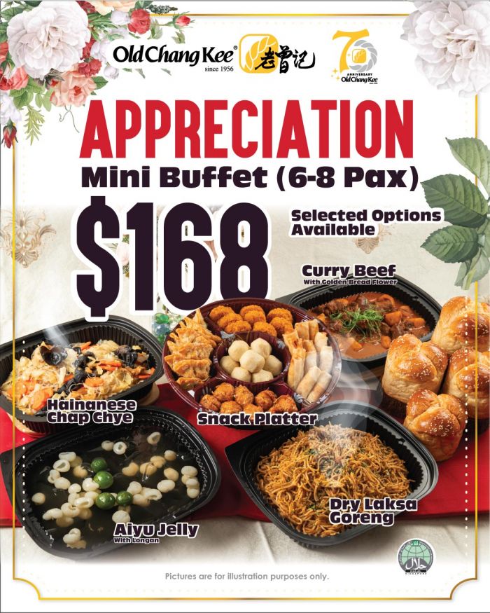 Old Chang Kee Appreciation Campaign: Catering Bundles & Bento Sets Promotion (27 April - 21 June 2026) Old Chang Kee Appreciation Campaign: Catering Bundles & Bento Sets Promotion (27 April - 21 June 2026)