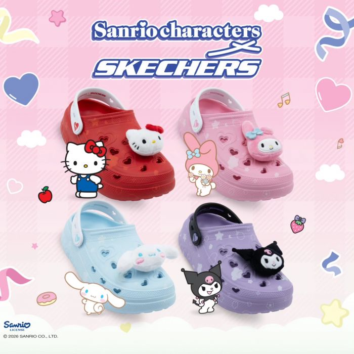 Skechers Sanrio Characters Collection: Kuromi, Cinnamoroll, My Melody & Hello Kitty Foamies (April 2026) Skechers Sanrio Characters Collection: Kuromi, Cinnamoroll, My Melody & Hello Kitty Foamies (April 2026)