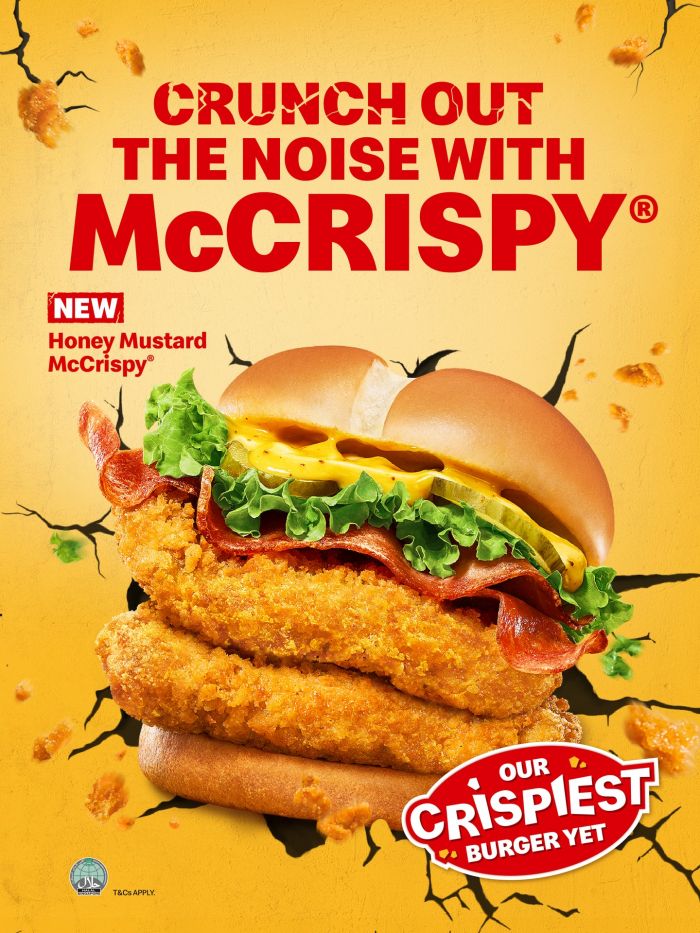 McDonald’s NEW Honey Mustard McCrispy Burger: Official Product Launch (23 April 2026) McDonald’s NEW Honey Mustard McCrispy Burger: Official Product Launch (23 April 2026)