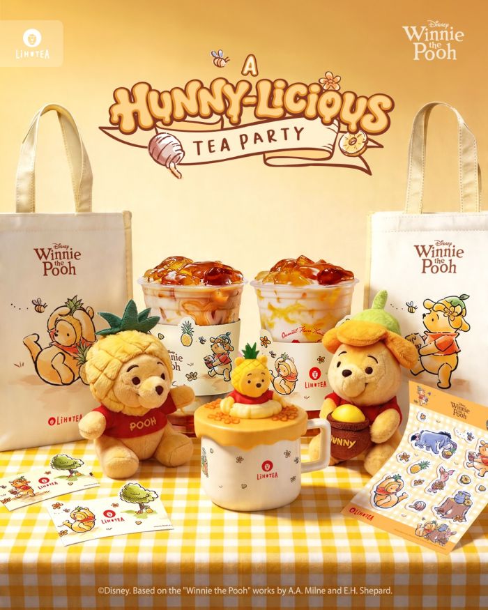 LiHO Tea Winnie the Pooh Collaboration: "Hunny-Licious" Collection Launch (Launching 1 May 2026) LiHO Tea Winnie the Pooh Collaboration: "Hunny-Licious" Collection Launch (Launching 1 May 2026)