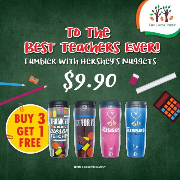 The Cocoa Trees Teachers Day Tumbler Promotion The Cocoa Trees Teachers Day Tumbler Promotion
