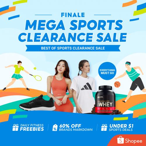 Shopee Finale Mega Sports Clearance Sale (valid until 17 Nov 2021) Shopee Finale Mega Sports Clearance Sale (valid until 17 Nov 2021)