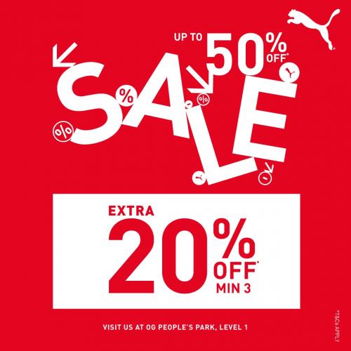 OG People's Park PUMA End Of Season Sale Up To 50% OFF (valid until 14 Jan 2022) OG People's Park PUMA End Of Season Sale Up To 50% OFF (valid until 14 Jan 2022)
