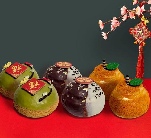 Matchaya CNY Choux Puffs Matchaya CNY Choux Puffs