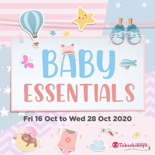 Takashimaya Baby Essentials Promotion (16 Oct 2020 - 28 Oct 2020) Takashimaya Baby Essentials Promotion (16 Oct 2020 - 28 Oct 2020)