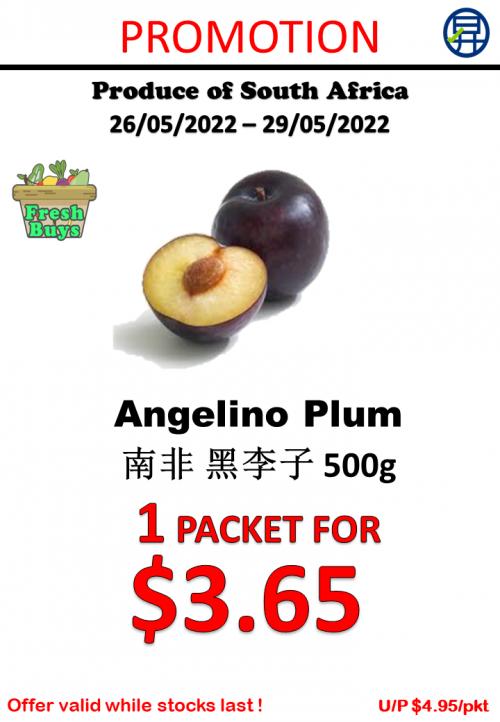 Sheng Siong Fresh Fruits and Vegetables Promotion (26 May 2022 - 29 May 2022) Sheng Siong Fresh Fruits and Vegetables Promotion (26 May 2022 - 29 May 2022)