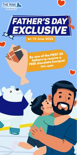 The Rink Father's Day FREE Chocolate Bouquets Promotion (19 Jun 2022) The Rink Father's Day FREE Chocolate Bouquets Promotion (19 Jun 2022)