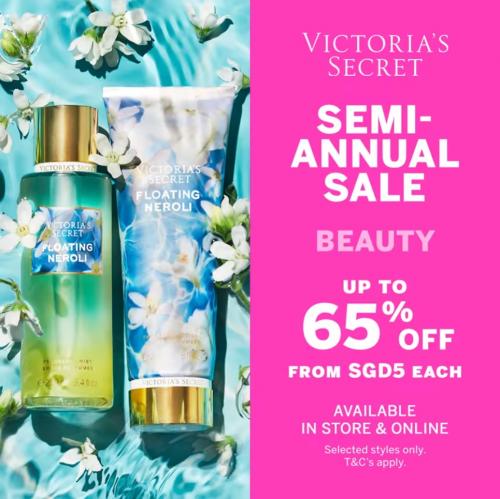 Victoria's Secret Beauty Semi-Annual Sale Up To 65% OFF (valid until 29 Jun 2022) Victoria's Secret Beauty Semi-Annual Sale Up To 65% OFF (valid until 29 Jun 2022)