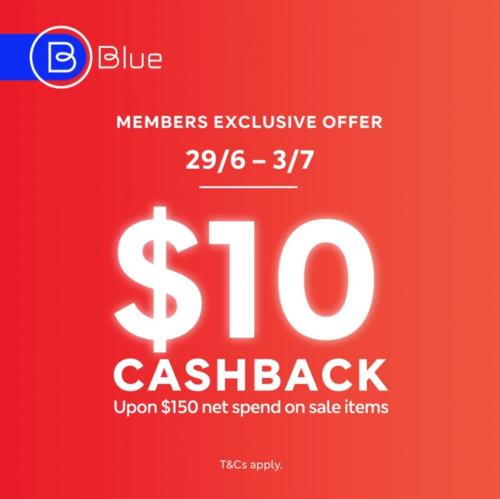 Marks & Spencer Blue Rewards Member Promotion $10 Cashback (29 Jun 2022 - 3 Jul 2022) Marks & Spencer Blue Rewards Member Promotion $10 Cashback (29 Jun 2022 - 3 Jul 2022)