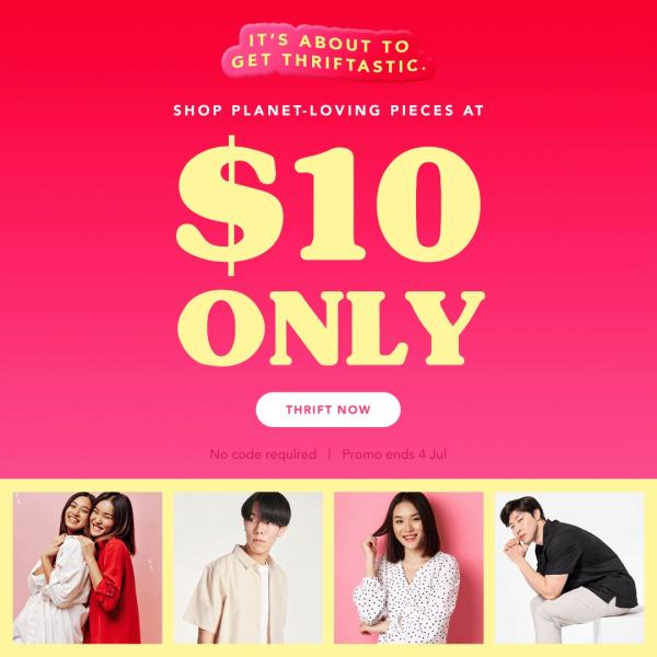 Refash $10 Only Promotion (valid until 4 Jul 2022) Refash $10 Only Promotion (valid until 4 Jul 2022)
