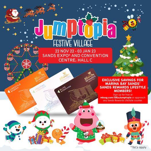 Kiztopia Jumptopia Festive Village at MBS (22 Nov 2022 - 3 Jan 2023) Kiztopia Jumptopia Festive Village at MBS (22 Nov 2022 - 3 Jan 2023)