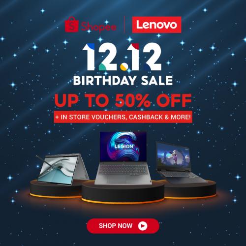 Lenovo Shopee 12.12 Sale Up To 50% OFF (12 Dec 2022) Lenovo Shopee 12.12 Sale Up To 50% OFF (12 Dec 2022)