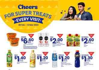 Cheers & FairPrice Xpress Super Treats Promotion (28 Feb 2023 - 13 Mar 2023)