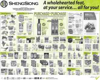 Sheng Siong Monthly Promotion (10 March 2023 - 23 March 2023)