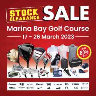 MST Golf Stock Clearance Sale Up To 80% OFF (17 March 2023 - 26 March 2023)